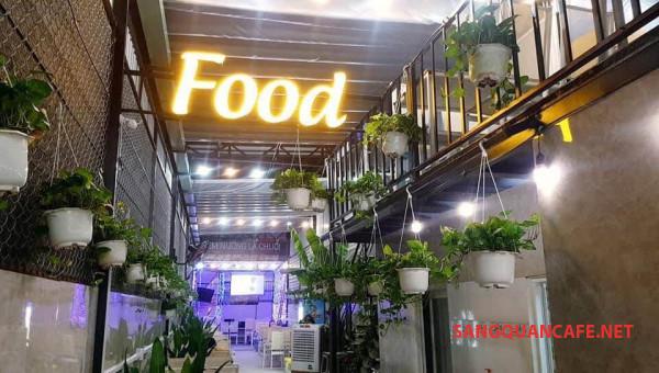 Sang mặt bằng quán ăn không gian mở có thể kết hợp cafe nằm mặt tiền đường Chu Văn An, phường 26, quận Bình Thạnh.  