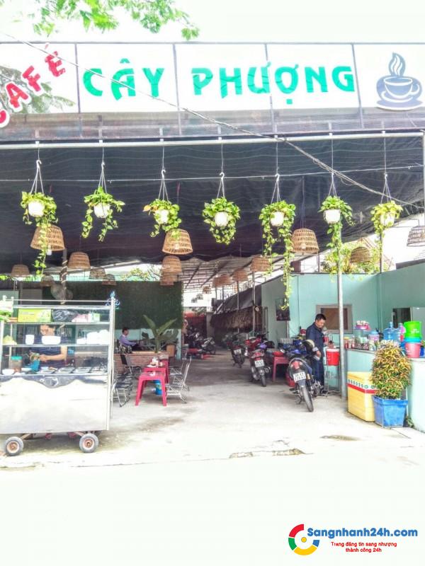 Cần sang quán cafe kết hợp bán cơm, nhậu hải sản nằm ngay khu dân cư Hồng Long.